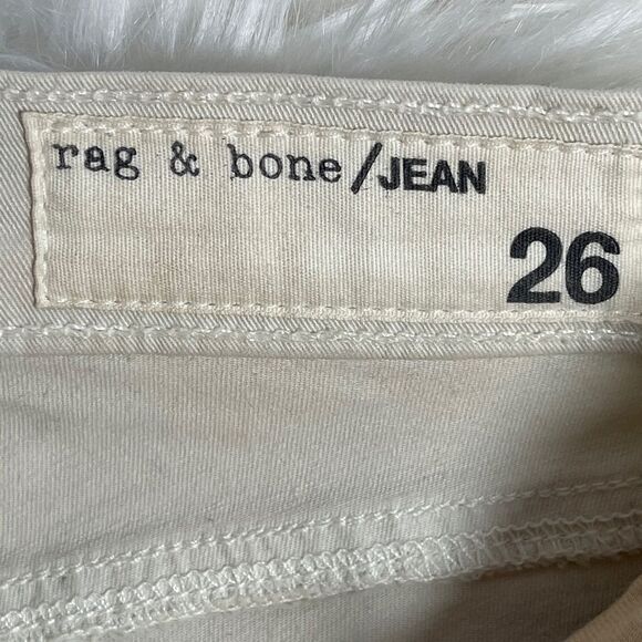Rag & Bone Ridley Winter White Wax Skinny … - Picture 9 of 13